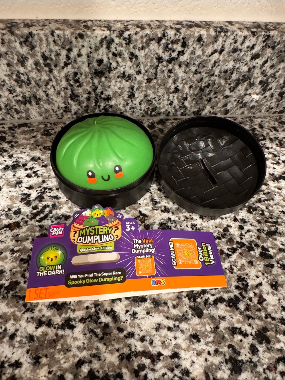 RMS Mystery Dumpling Spooky Glow  Dumpling - Green